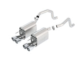 Borla Axle-Back S-Type II Performance Exhaust CORVETTE C6 2009-13 #11811